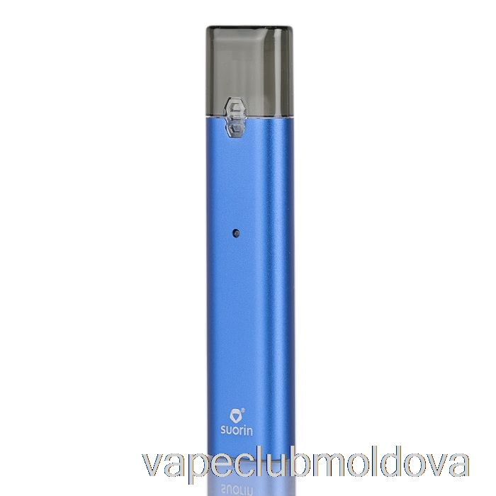 Vape Pod Kit Suorin Ishare Single Portable Pod Kit Metal Edition - Albastru